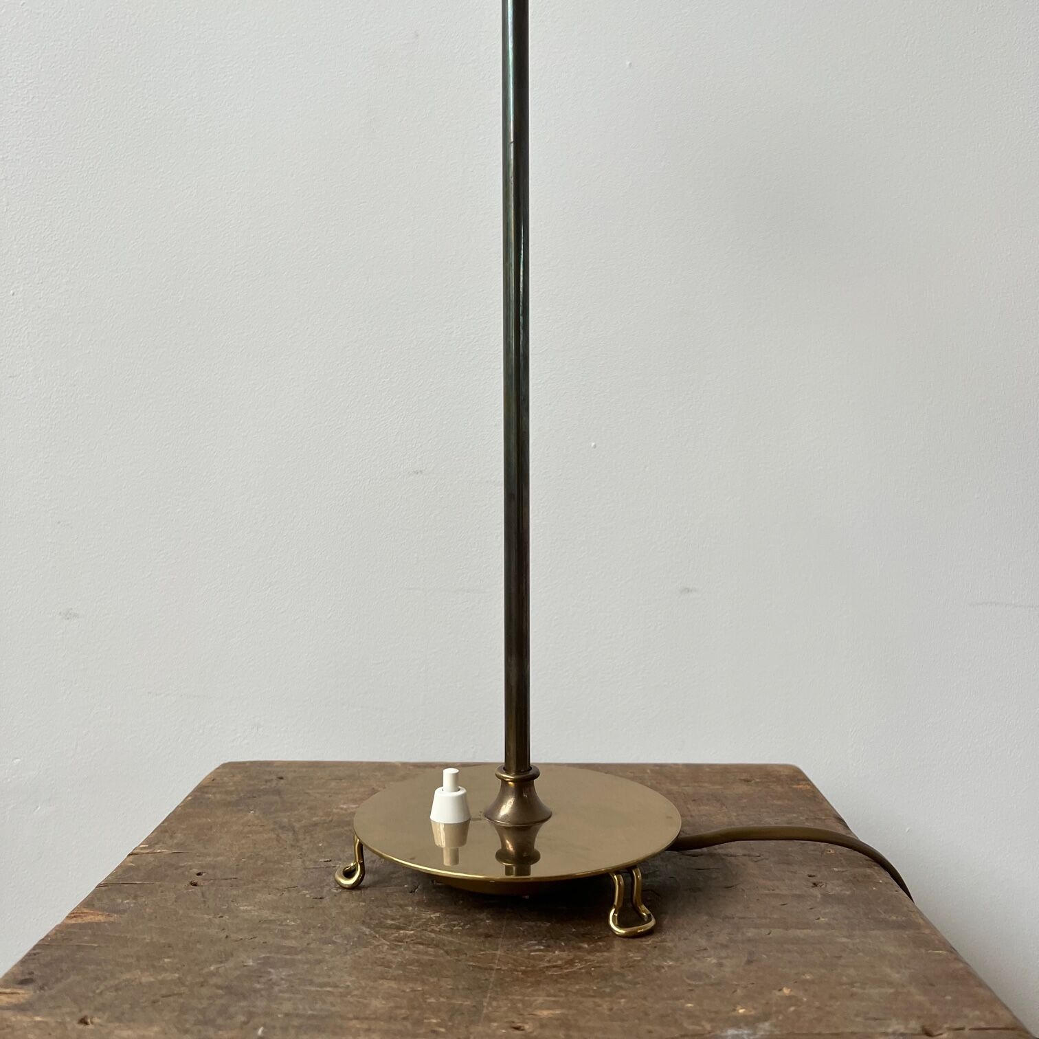 Josef Frank Brass Mid-Century Table Lamp Model 2552