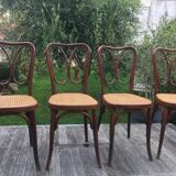 Suite of 4 chairs J&J Kohn 243