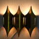 Mid Century Danish "Gothic III" wall lamp by Bent Karlby for Lyfa