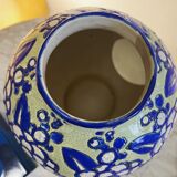 Vase boule charles catteau modèle “fleurs” (période art déco)