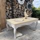 Table basse bois ancienne rénovée