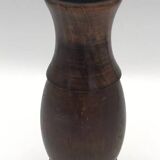 Vintage pepper mill in wood and silver, fisher silversmith 1937, italy