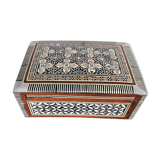 Jewelry box in marquetry