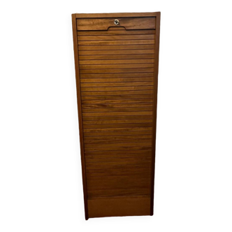 Vintage “notary” curtain cabinet