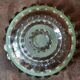 Vintage glass salad bowl
