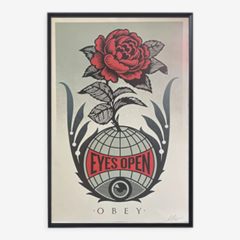 Affiche Eyes Open - Shepard Fairey