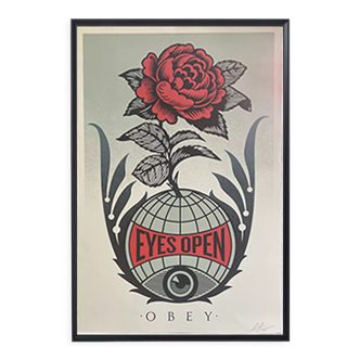 Eyes Open Poster - Shepard Fairey