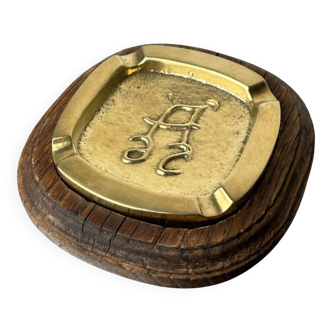 Sculptural brutalist ashtray by Ardisur, Spain, 1970s