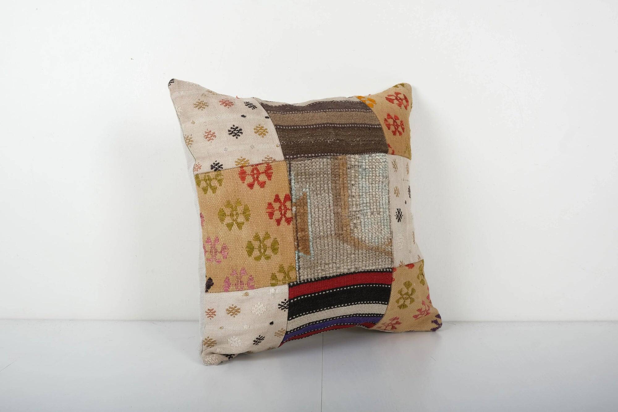 Vintage kilim cushion cover 46x46 cm