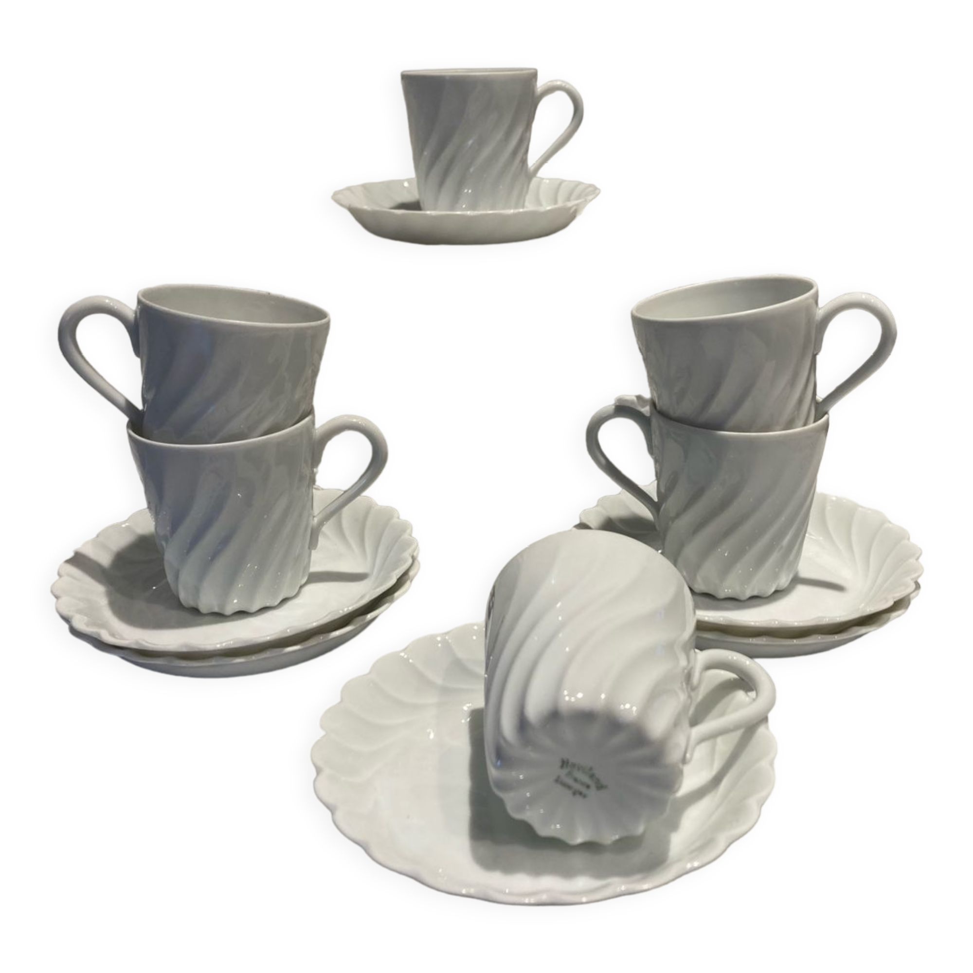 6 cups and teacups Haviland