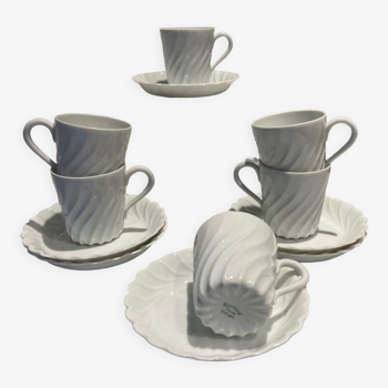 6 cups and teacups Haviland