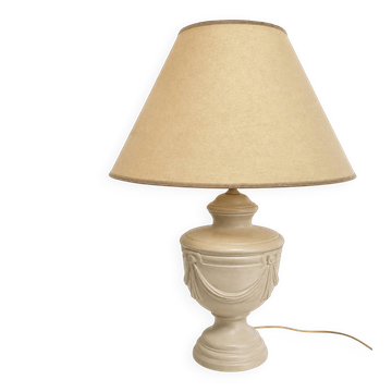 Lamp with relief