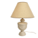Lamp with relief