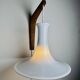 Model 491 Mandarin Wall Light In Milk Glass By Michael Bang For Holmegaard, Denmark 1980S