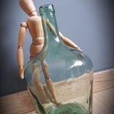 Demijohn 2L light green curved