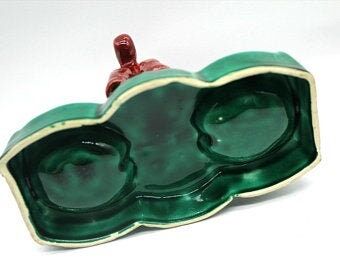 Salt and pepper shaker horse slurry