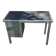 Vintage green metal industrial desk – 1950s