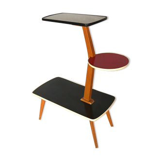Plant carrier pedestal table 1960 Opal Kleinmoble