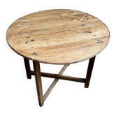 Table d'appoint pliante en bois ⌀ 81 cm