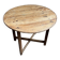 Folding side table in wood ⌀ 81 cm