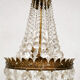 Lustre doré d’or belge vintage 'petit luxe'