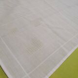 Set of white old napkins