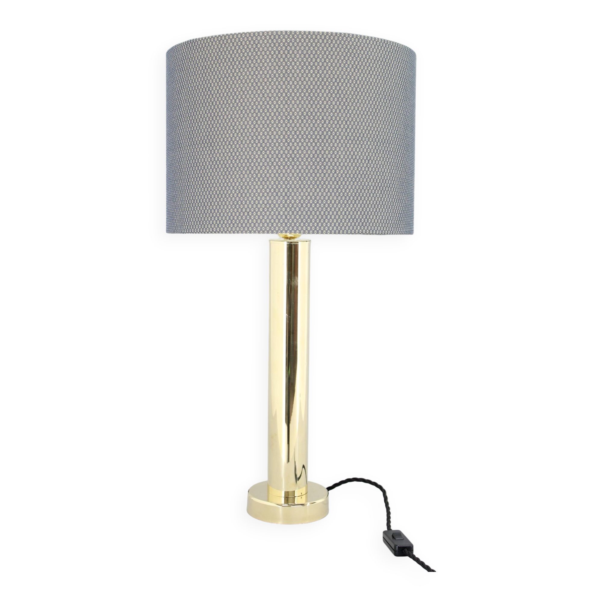 1950s Brass Table Lamp, Denmark