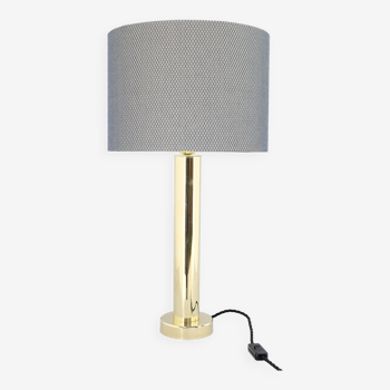 1950s Brass Table Lamp, Denmark