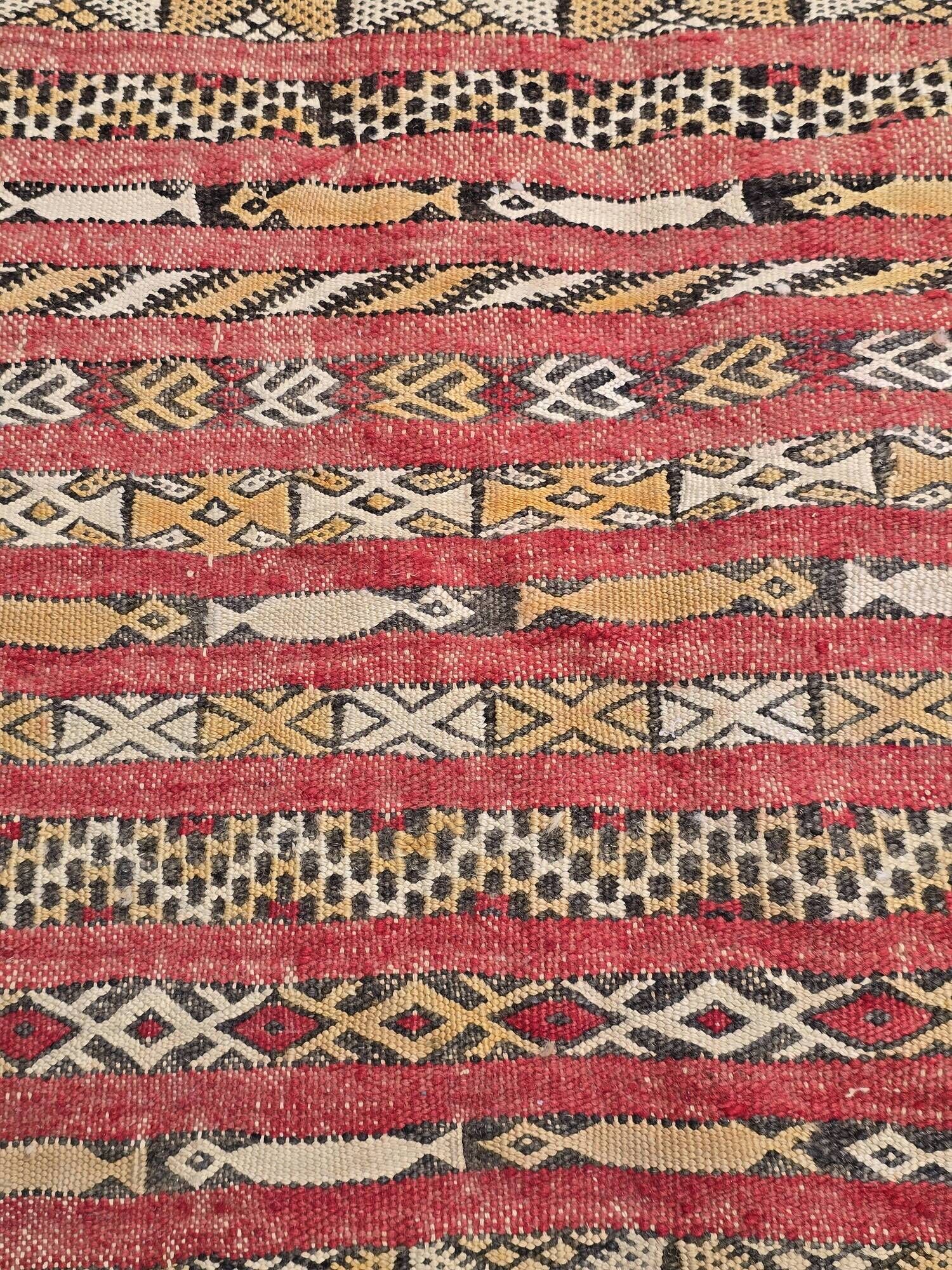 Rug - Moroccan Hanbel in wool, probably Zemmour, Middle Atlas - 116 x