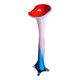 ​Grand ​Vase Artistique Verre Soufflé -  Année 1960