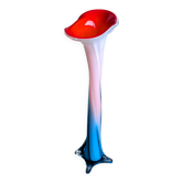 ​Grand ​Vase Artistique Verre Soufflé -  Année 1960