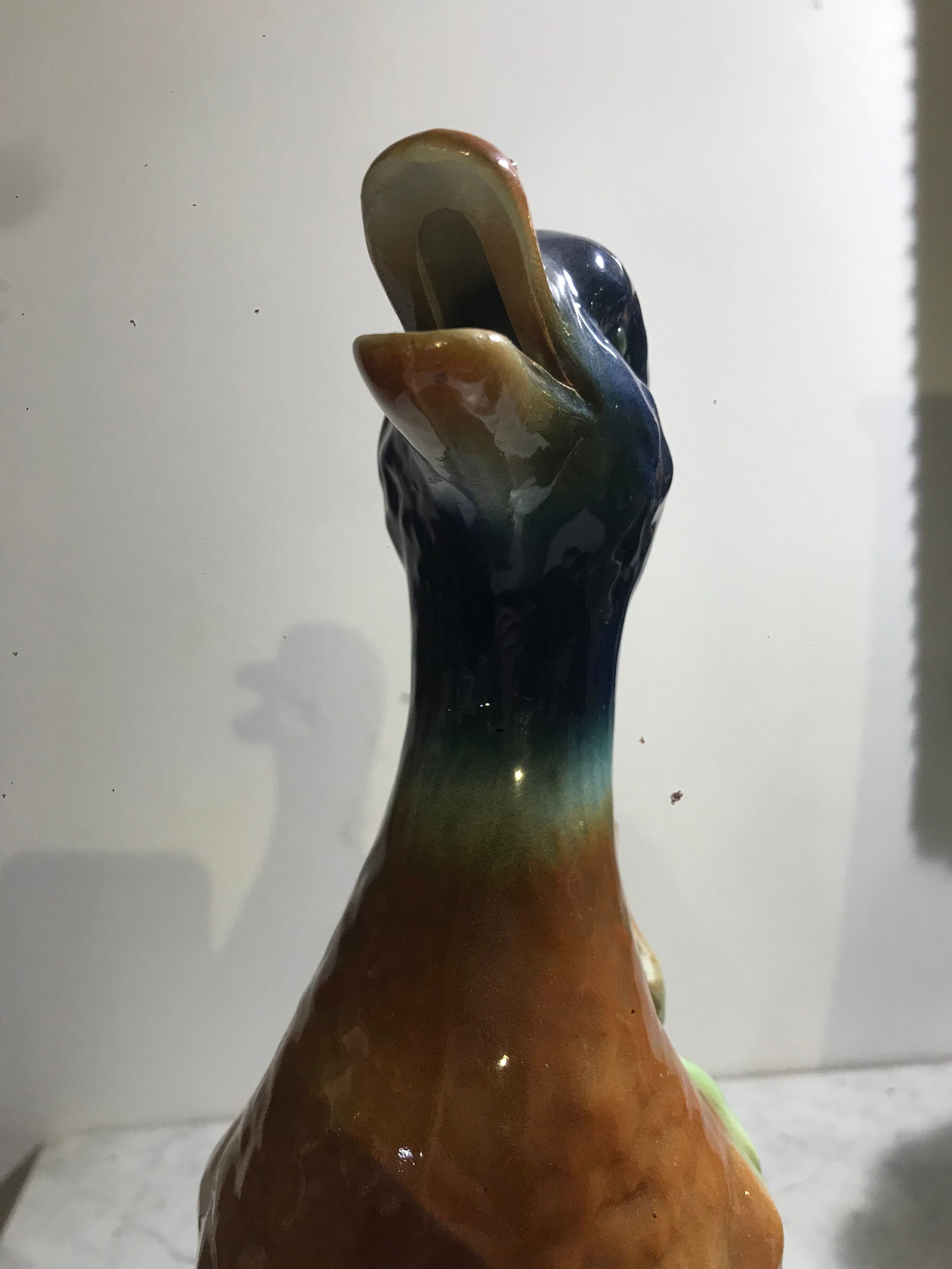 Carafe canard barbotine