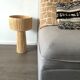 Lampadaire raphia naturel