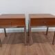 Bedside tables 2 pieces 70s Italy