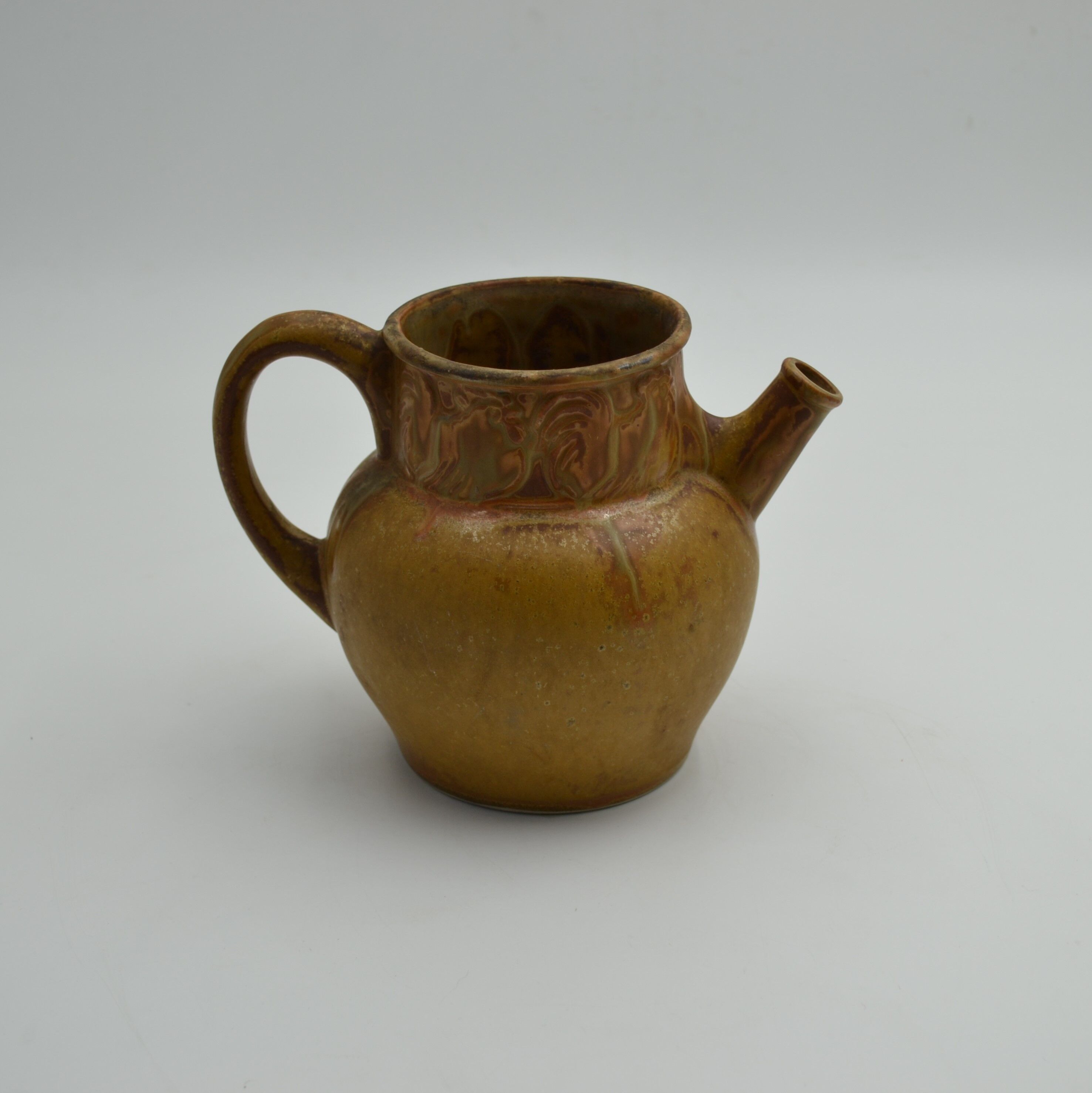 Denbac sandstone rooster pitcher