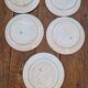 Lot De 7 Assiettes Plates Modèle Houx HB