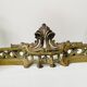 Chenet de style Louis XV en bronze ciselé XX siècle