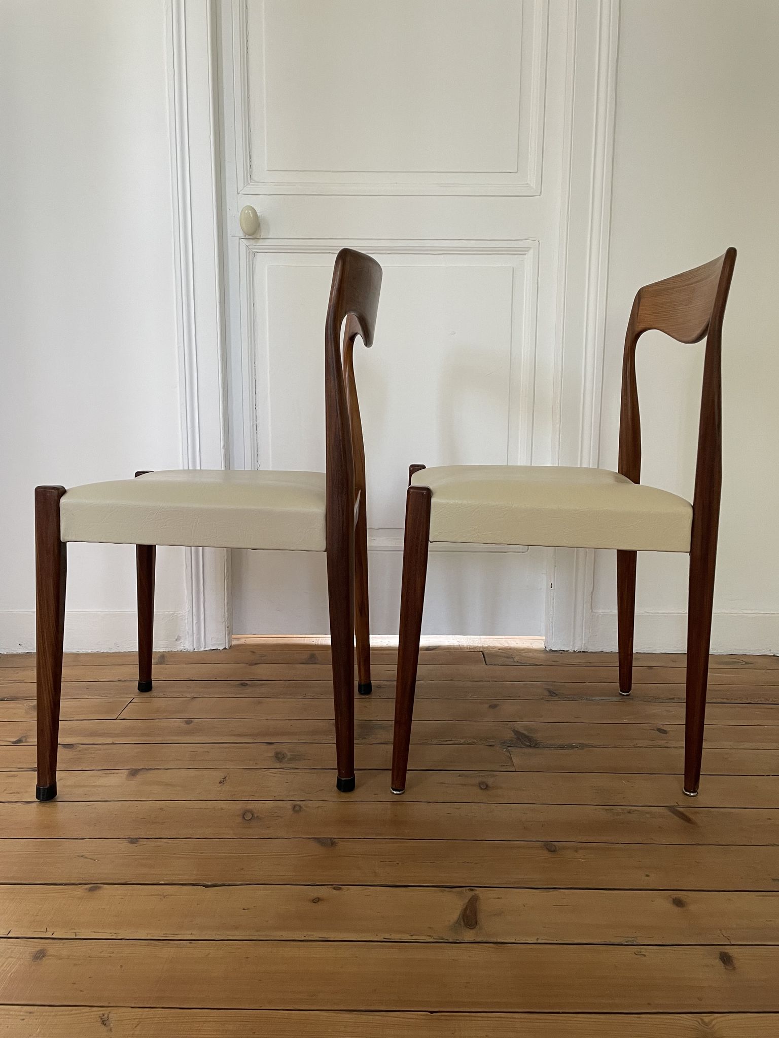 Pair of Scandinavian chairs