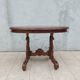 Napoleon III walnut gueridon table