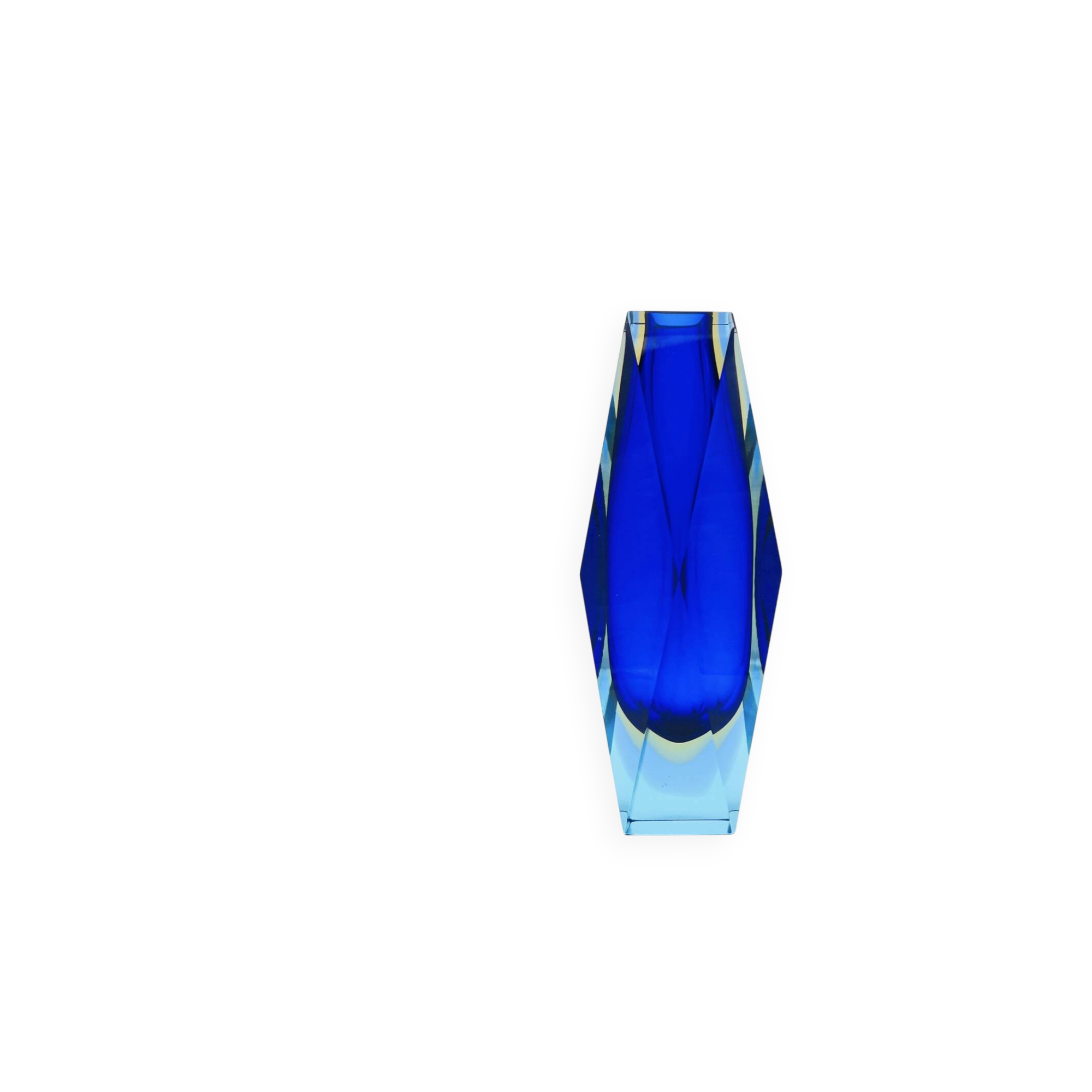 Vase Flavio pour Seguso - Sommerso - Murano, années 60
