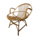 Vintage wicker basket chair