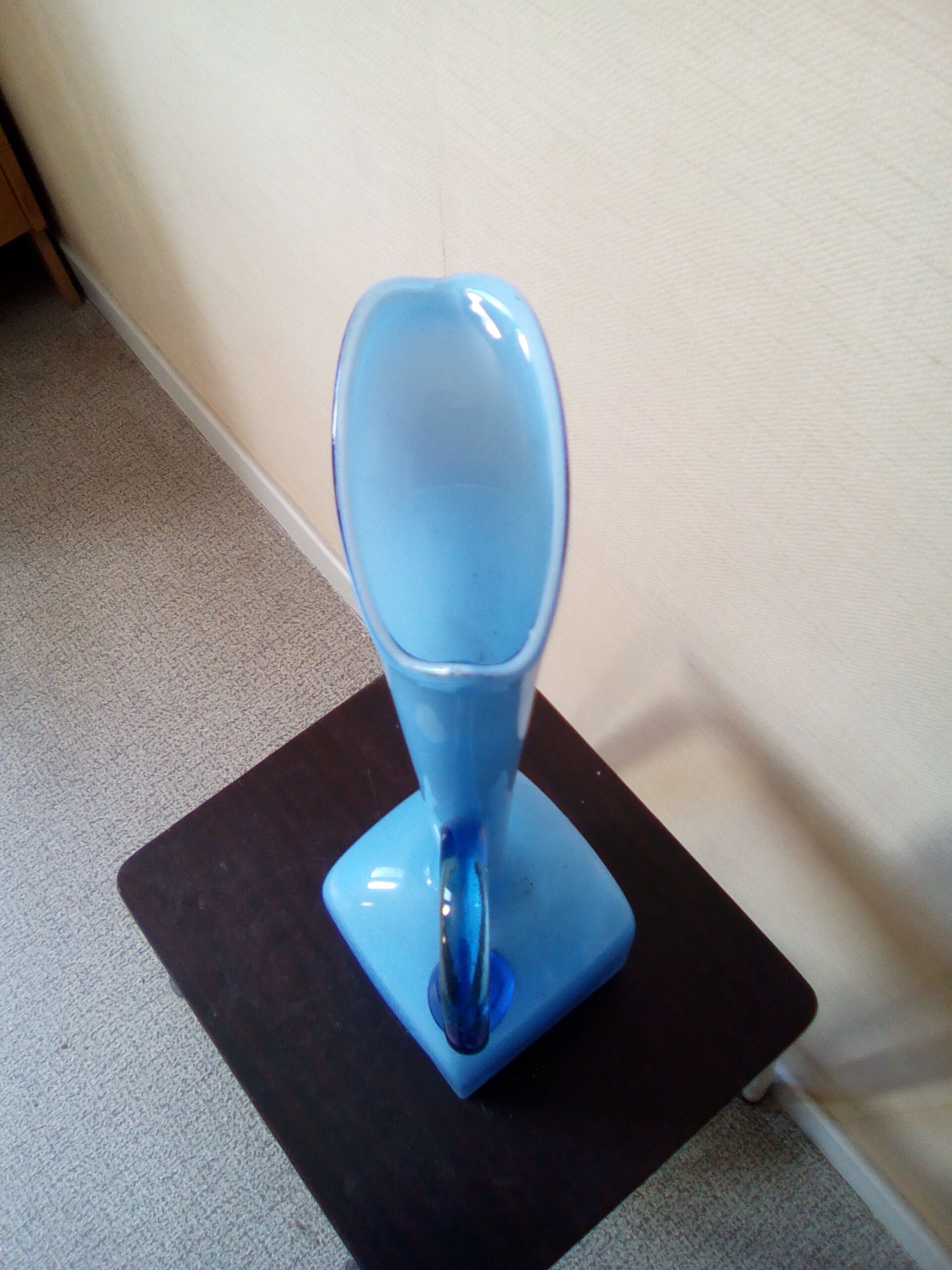 Vlown glass ewer 70s