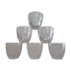 6 verres whisky cristal d'Arques Beauregard en boite