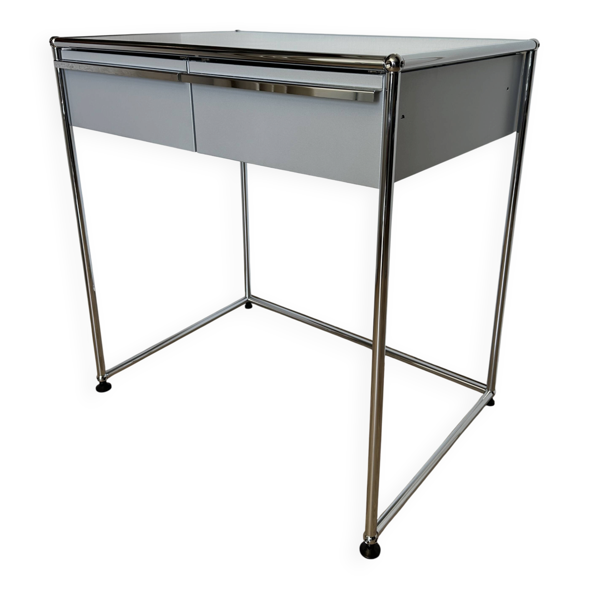 USM Haller Desk / Sideboard in Matte Silver