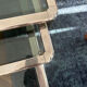 Chrome nesting tables designed and produced by Fratelli Orsenigo.