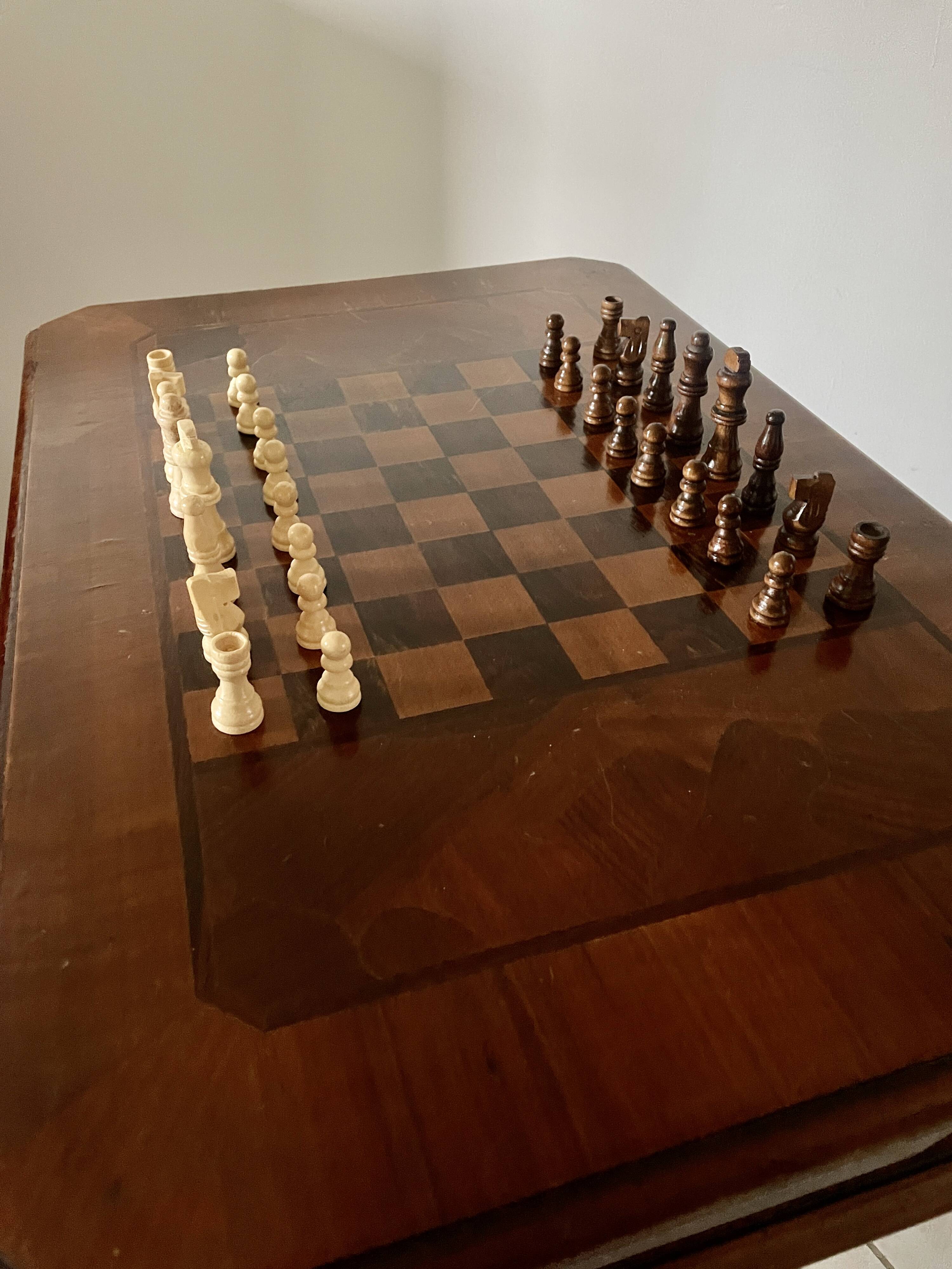 Chess table, France 1950s