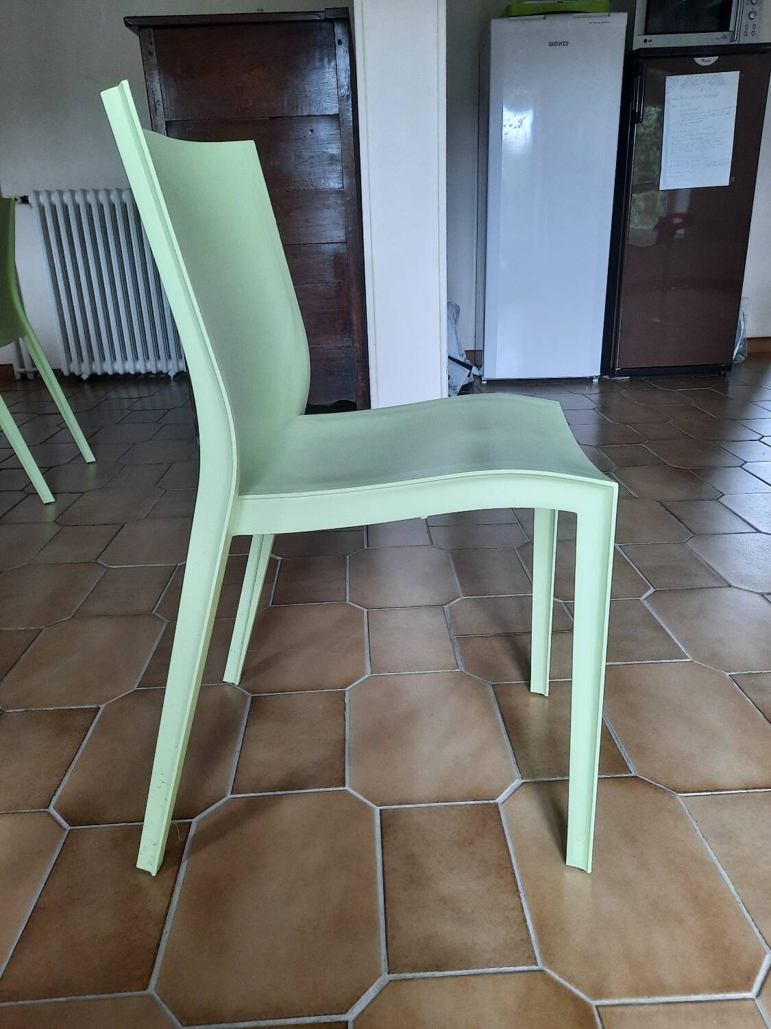 Set of 8 Slick-Slick chairs designed by Philippe Starck, XO edition