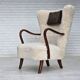 1960s, Danish design by A. Christensen for Slagelse Møbelværk, sheepskin.