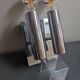 Chrome wall lights