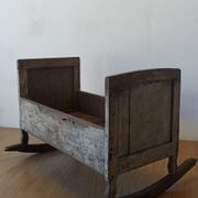 Old, antique cradle.
